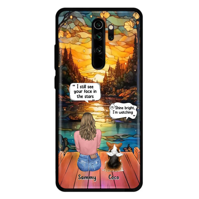 Personalized Memorial Pet Phone Case - Memorial Gift Idea For Dog/Cat/Rabbits Owners - I Still See Your Face In The Stars - Case For Oppo/Xiaomi/Huawei