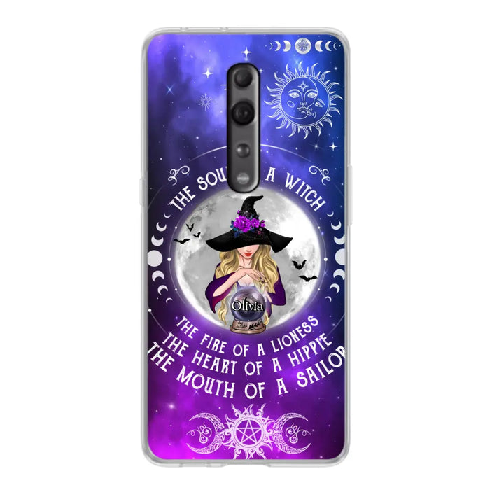 Personalized Witch Phone Case - Halloween Gift Idea For Witch Lovers - The Soul Of A Witch - Case For Oppo/Xiaomi/Huawei