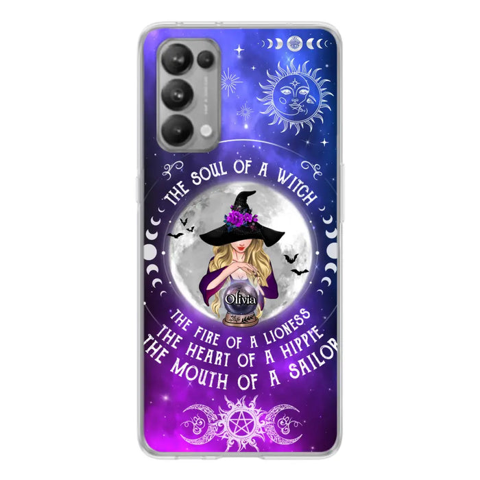 Personalized Witch Phone Case - Halloween Gift Idea For Witch Lovers - The Soul Of A Witch - Case For Oppo/Xiaomi/Huawei