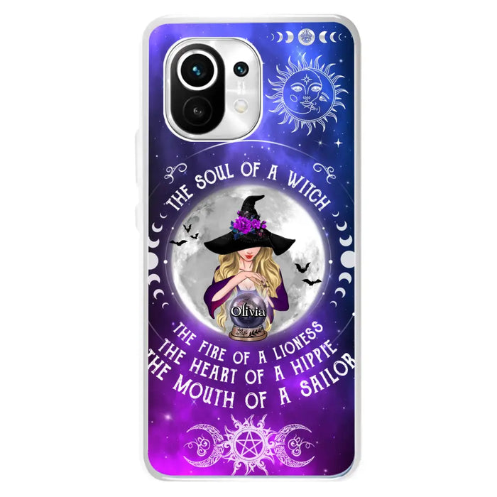 Personalized Witch Phone Case - Halloween Gift Idea For Witch Lovers - The Soul Of A Witch - Case For Oppo/Xiaomi/Huawei