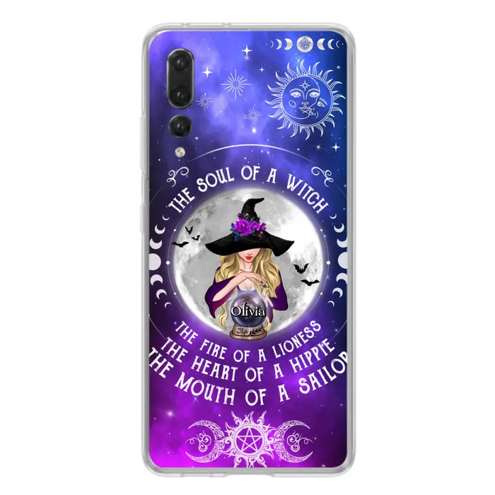 Personalized Witch Phone Case - Halloween Gift Idea For Witch Lovers - The Soul Of A Witch - Case For Oppo/Xiaomi/Huawei