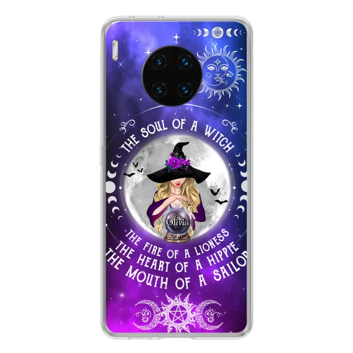 Personalized Witch Phone Case - Halloween Gift Idea For Witch Lovers - The Soul Of A Witch - Case For Oppo/Xiaomi/Huawei