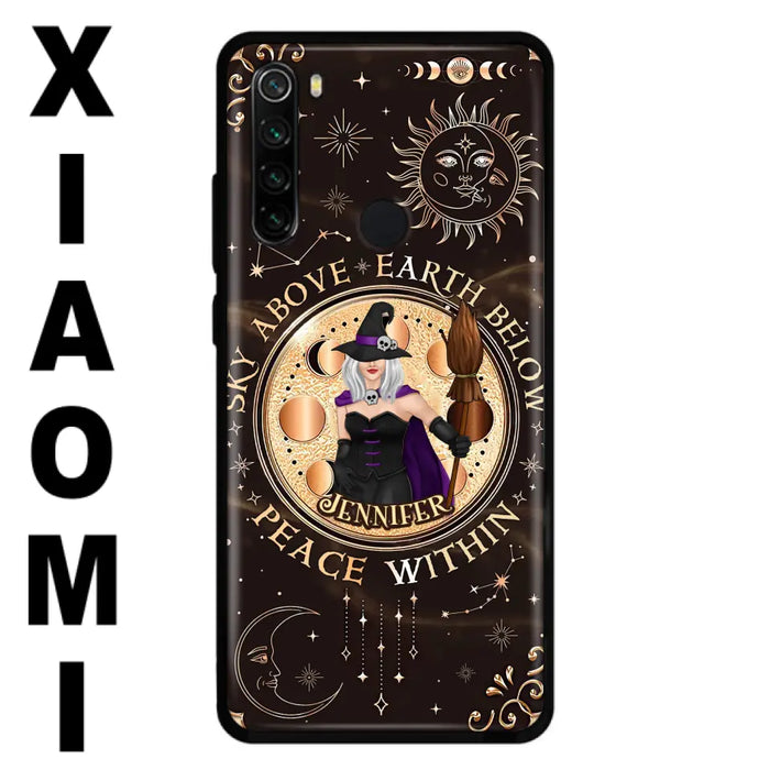 Custom Personalized Witch Phone Case - Gift Idea For Girl - As Above So Below - Cases For Xiaomi/ Oppo/ Huawei