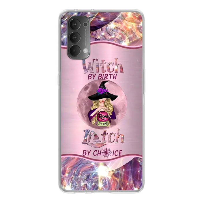 Personalized Witch Phone Case - Halloween Gift Idea For Witch Lovers - Case For Oppo/Xiaomi/Huawei - Witch By Birth Bitch By Choice