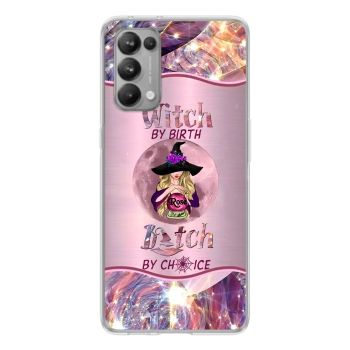 Personalized Witch Phone Case - Halloween Gift Idea For Witch Lovers - Case For Oppo/Xiaomi/Huawei - Witch By Birth Bitch By Choice