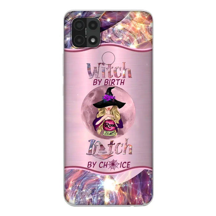 Personalized Witch Phone Case - Halloween Gift Idea For Witch Lovers - Case For Oppo/Xiaomi/Huawei - Witch By Birth Bitch By Choice