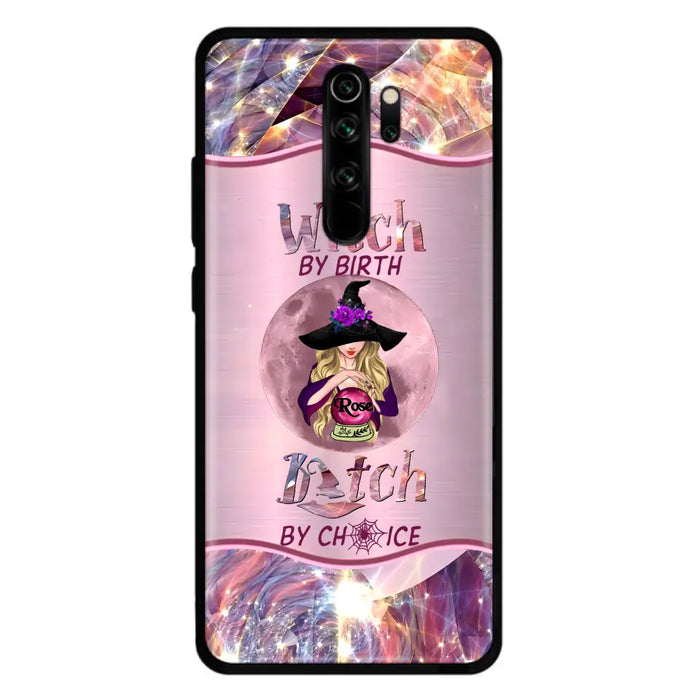 Personalized Witch Phone Case - Halloween Gift Idea For Witch Lovers - Case For Oppo/Xiaomi/Huawei - Witch By Birth Bitch By Choice