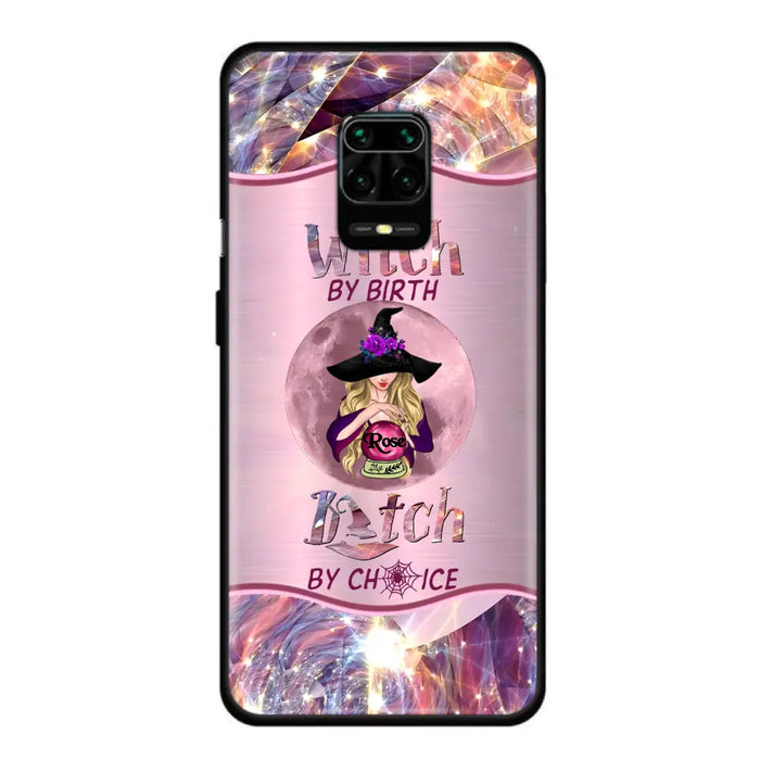 Personalized Witch Phone Case - Halloween Gift Idea For Witch Lovers - Case For Oppo/Xiaomi/Huawei - Witch By Birth Bitch By Choice