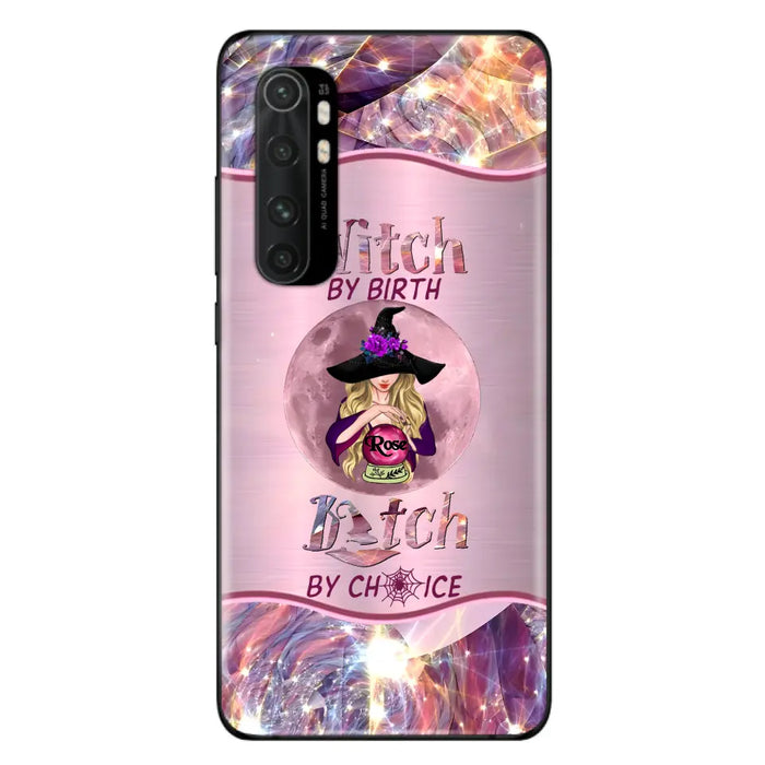 Personalized Witch Phone Case - Halloween Gift Idea For Witch Lovers - Case For Oppo/Xiaomi/Huawei - Witch By Birth Bitch By Choice