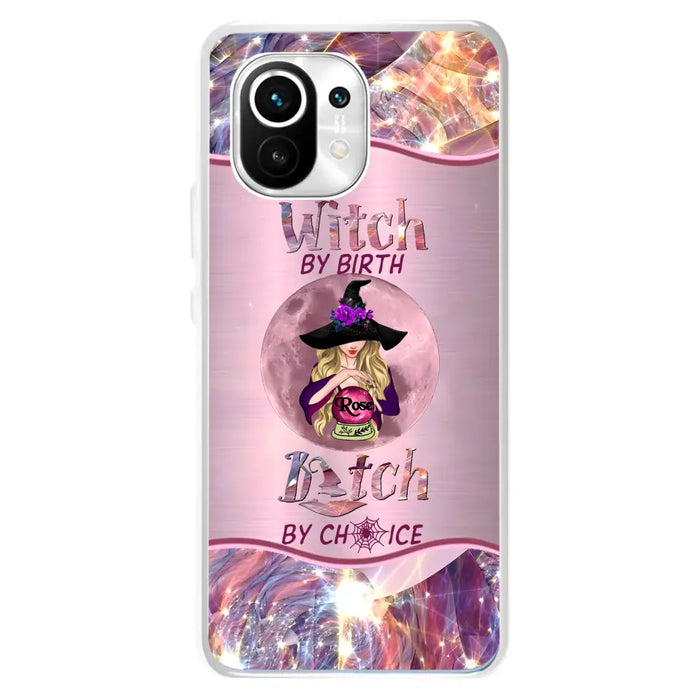 Personalized Witch Phone Case - Halloween Gift Idea For Witch Lovers - Case For Oppo/Xiaomi/Huawei - Witch By Birth Bitch By Choice