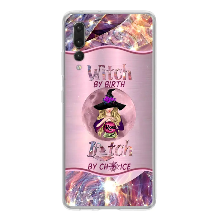 Personalized Witch Phone Case - Halloween Gift Idea For Witch Lovers - Case For Oppo/Xiaomi/Huawei - Witch By Birth Bitch By Choice