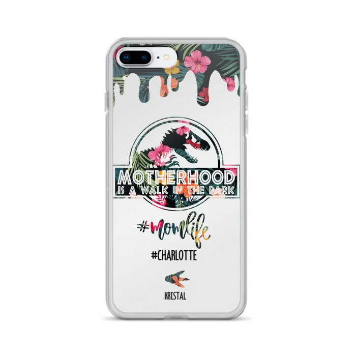 Custom Personalized Mama Dinosaur Phone Case - Best Gift For Mothers - For iPhone And Samsung Phone Case - 2QCGS1