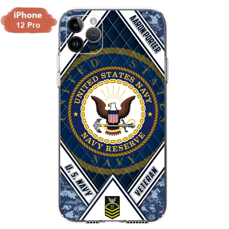Custom Personalized Veteran Phone Case - Gift Idea For Veteran - Case For iPhone And Samsung