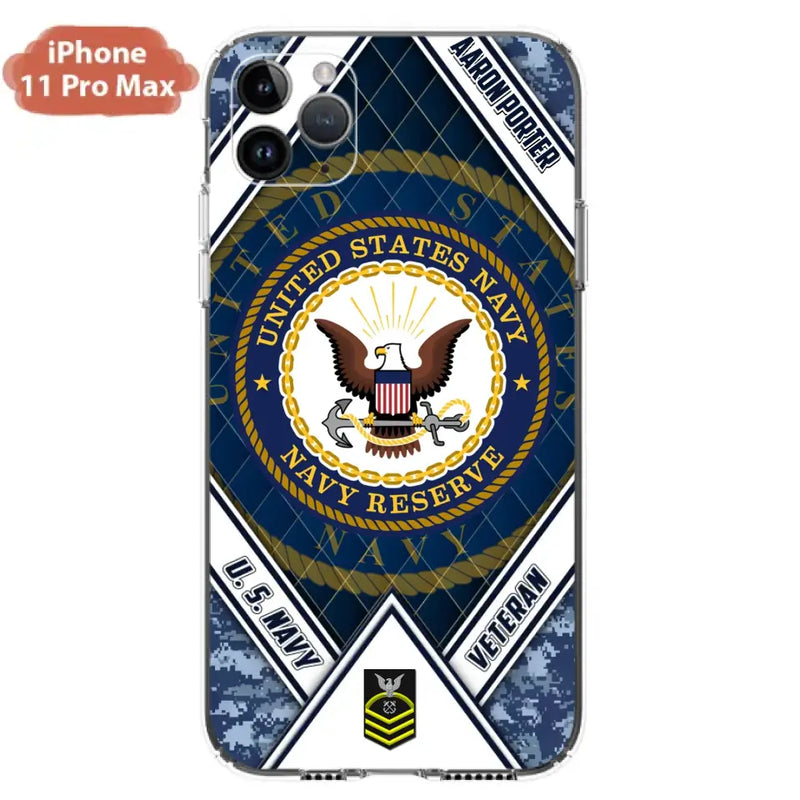 Custom Personalized Veteran Phone Case - Gift Idea For Veteran - Case For iPhone And Samsung