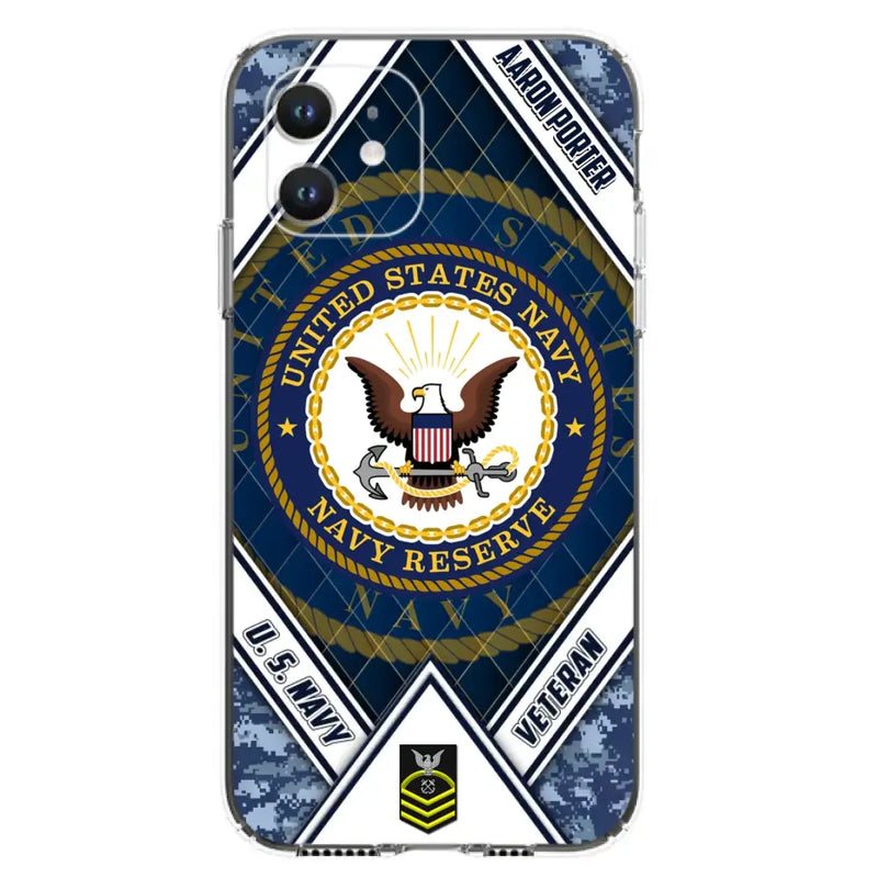 Custom Personalized Veteran Phone Case - Gift Idea For Veteran - Case For iPhone And Samsung