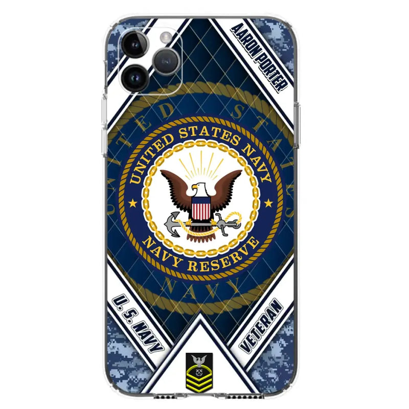 Custom Personalized Veteran Phone Case - Gift Idea For Veteran - Case For iPhone And Samsung