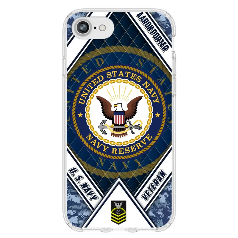 Custom Personalized Veteran Phone Case - Gift Idea For Veteran - Case For iPhone And Samsung