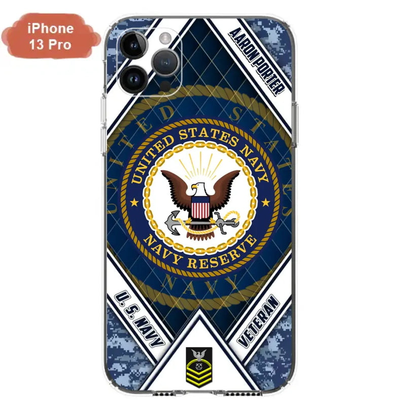 Custom Personalized Veteran Phone Case - Gift Idea For Veteran - Case For iPhone And Samsung
