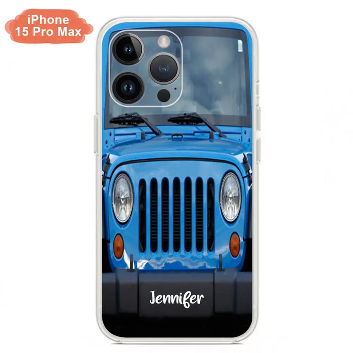 Custom Personalized Off-Road Car Phone Case For Iphone and Samsung - PE6WBG