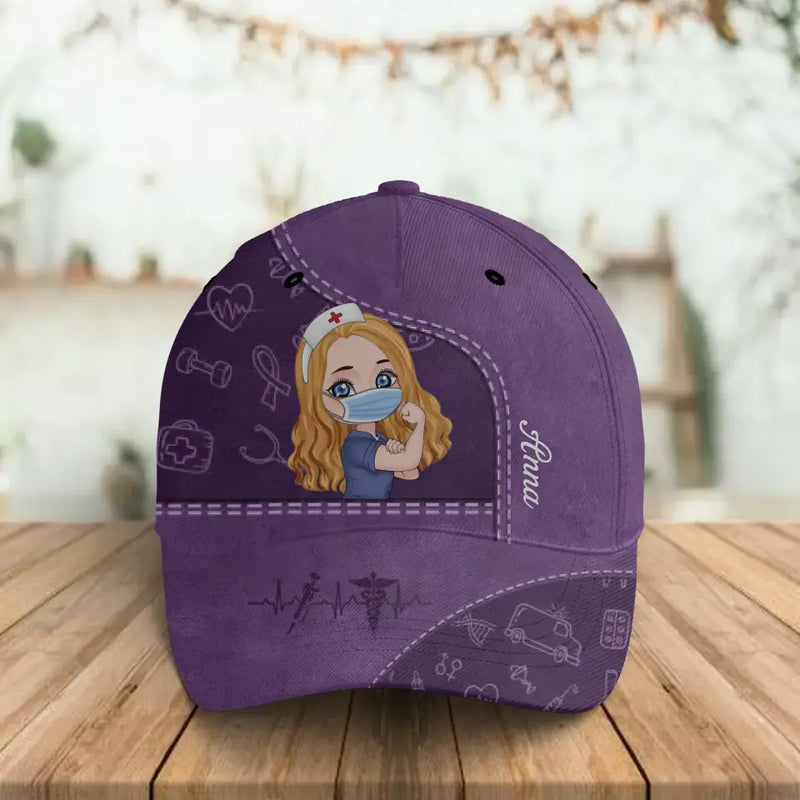 Personalized Nurse Baseball Cap - Gift Idea For Nurse & Healthcare Professionals