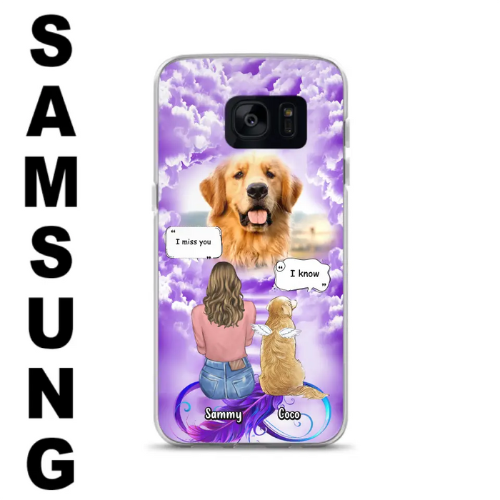 Custom Personalized Memorial Pet iPhone/ Samsung Case - Upload Photo - Memorial Gift Idea For Dog/Cat/Rabbit Lover