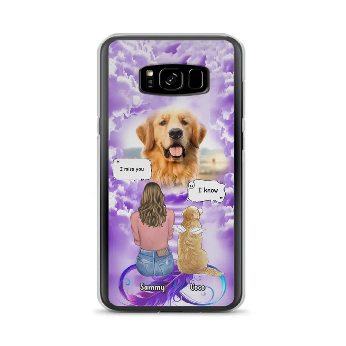 Custom Personalized Memorial Pet iPhone/ Samsung Case - Upload Photo - Memorial Gift Idea For Dog/Cat/Rabbit Lover