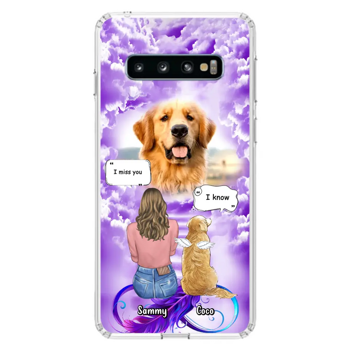 Custom Personalized Memorial Pet iPhone/ Samsung Case - Upload Photo - Memorial Gift Idea For Dog/Cat/Rabbit Lover