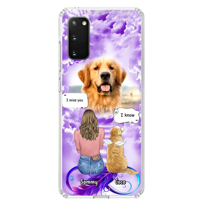 Custom Personalized Memorial Pet iPhone/ Samsung Case - Upload Photo - Memorial Gift Idea For Dog/Cat/Rabbit Lover