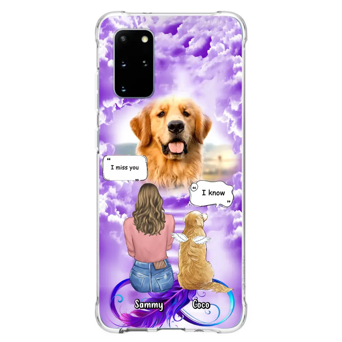 Custom Personalized Memorial Pet iPhone/ Samsung Case - Upload Photo - Memorial Gift Idea For Dog/Cat/Rabbit Lover