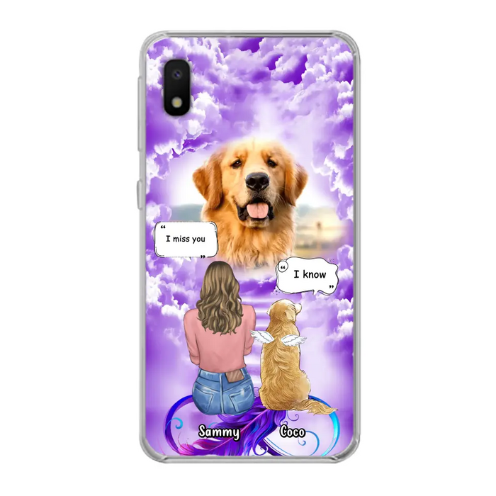 Custom Personalized Memorial Pet iPhone/ Samsung Case - Upload Photo - Memorial Gift Idea For Dog/Cat/Rabbit Lover