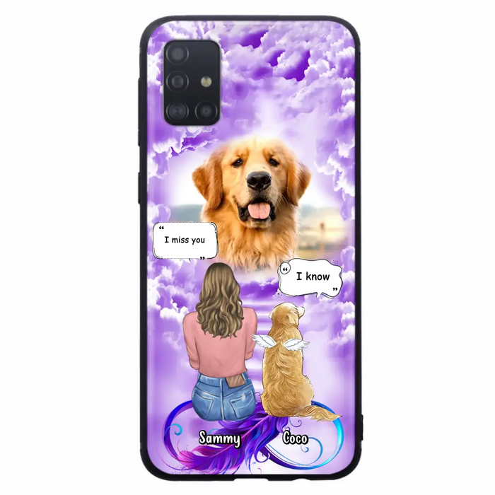 Custom Personalized Memorial Pet iPhone/ Samsung Case - Upload Photo - Memorial Gift Idea For Dog/Cat/Rabbit Lover