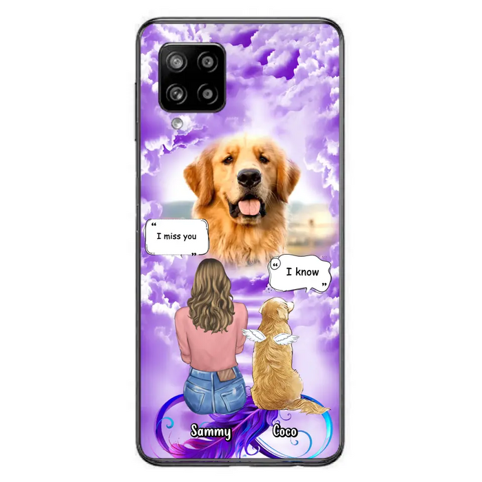 Custom Personalized Memorial Pet iPhone/ Samsung Case - Upload Photo - Memorial Gift Idea For Dog/Cat/Rabbit Lover