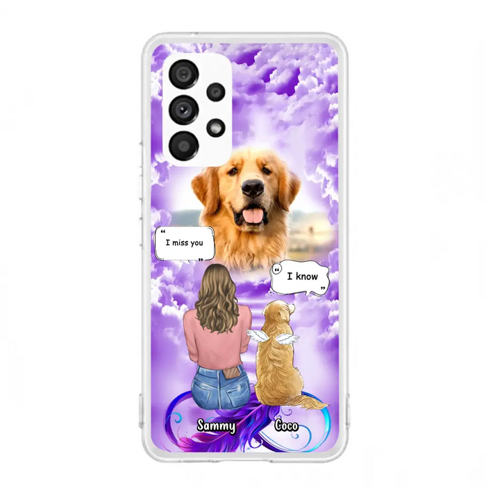 Custom Personalized Memorial Pet iPhone/ Samsung Case - Upload Photo - Memorial Gift Idea For Dog/Cat/Rabbit Lover