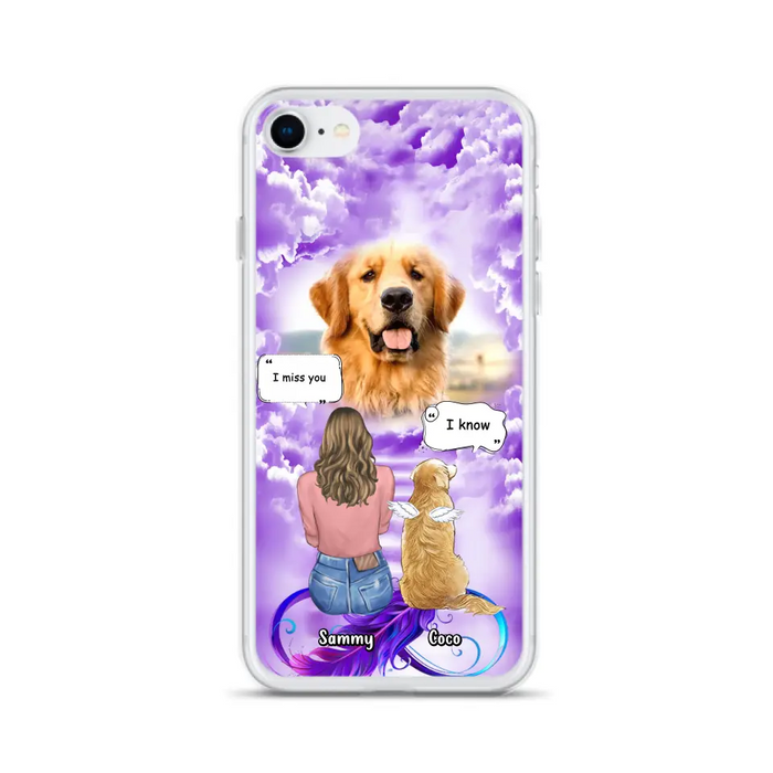 Custom Personalized Memorial Pet iPhone/ Samsung Case - Upload Photo - Memorial Gift Idea For Dog/Cat/Rabbit Lover