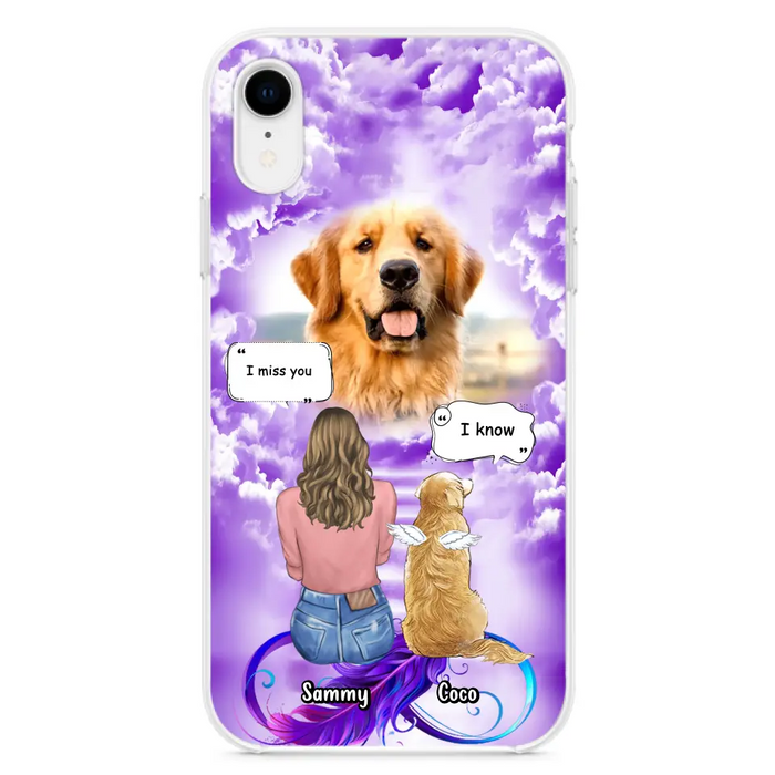 Custom Personalized Memorial Pet iPhone/ Samsung Case - Upload Photo - Memorial Gift Idea For Dog/Cat/Rabbit Lover