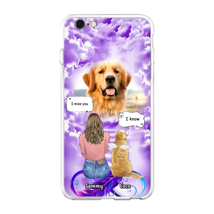 Custom Personalized Memorial Pet iPhone/ Samsung Case - Upload Photo - Memorial Gift Idea For Dog/Cat/Rabbit Lover