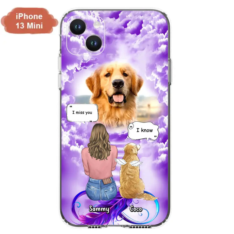Personalized Memorial Pet iPhone/Samsung Case - Upload Photo - Memorial Gift Idea For Dog/Cat/Rabbit Lover