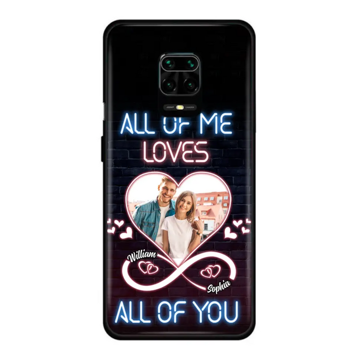 Custom Personalized Couple Photo Phone Case - Christmas Gift Idea For Couple/ Him/ Her - All Of Me Loves All Of You - Case For Oppo/Xiaomi/Huawei