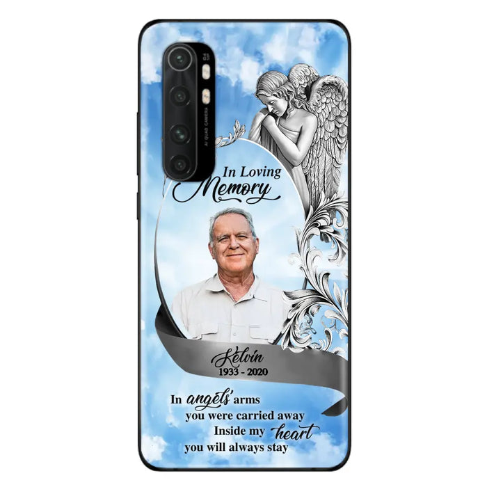 Custom Personalized Memorial Photo Phone Case - Memorial Gift Idea for Family - Inside My Heart You Will Always Stay - Case For Oppo/Xiaomi/Huawei