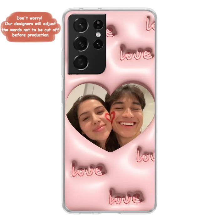 Custom Personalized Photo Phone Case - Gift Idea For Couple/Him/Her/Pet Lovers - Case For iPhone/Samsung