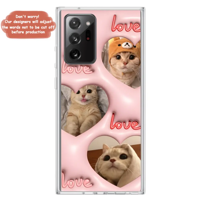 Custom Personalized Photo Phone Case - Gift Idea For Couple/Him/Her/Pet Lovers - Case For iPhone/Samsung