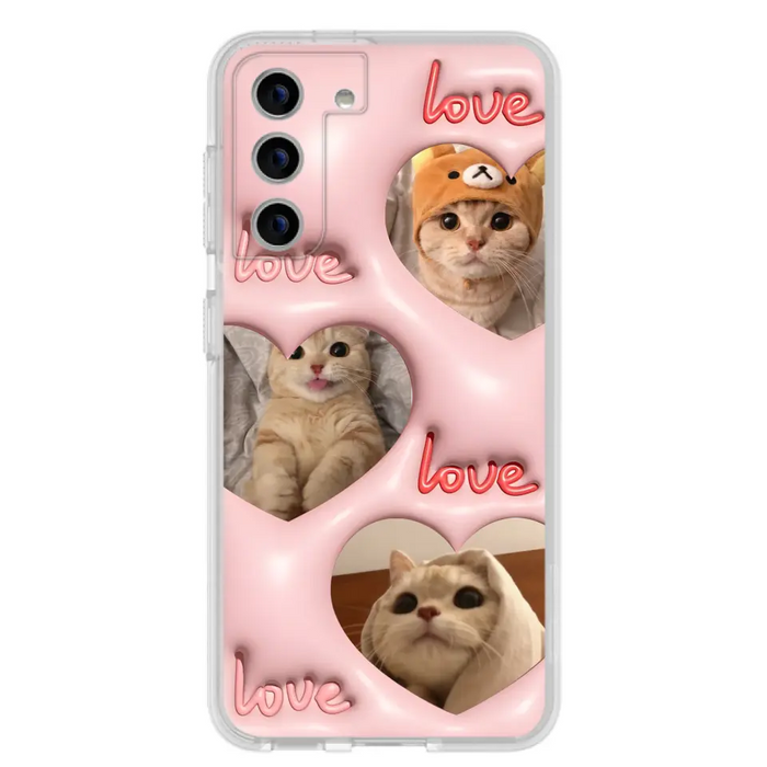 Custom Personalized Photo Phone Case - Gift Idea For Couple/Him/Her/Pet Lovers - Case For iPhone/Samsung