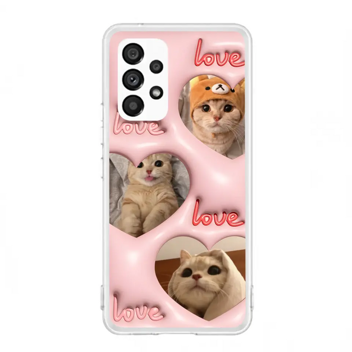 Custom Personalized Photo Phone Case - Gift Idea For Couple/Him/Her/Pet Lovers - Case For iPhone/Samsung