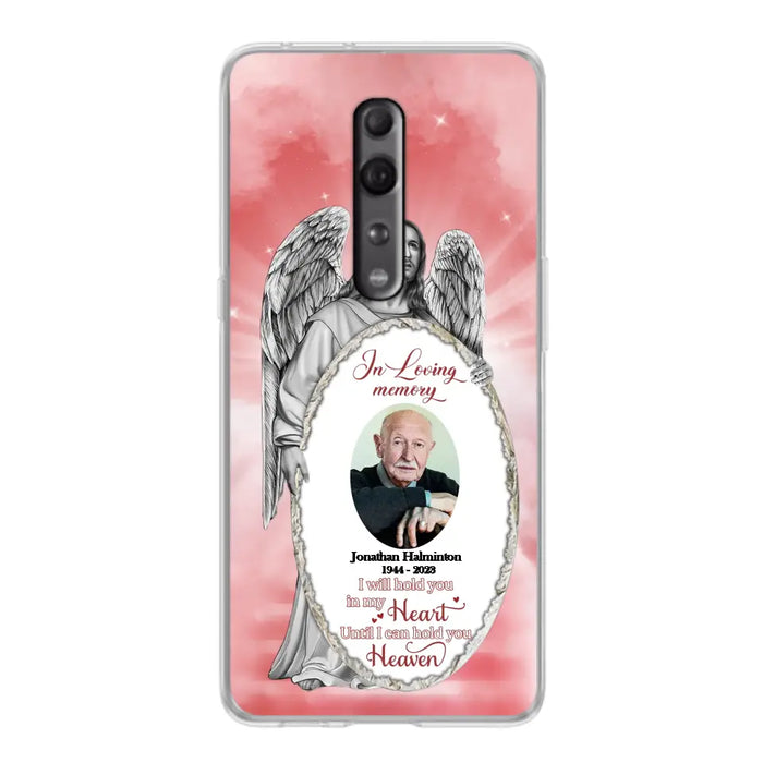 Custom Personalized Jesus Christ Memorial Photo Phone Case - Memorial Gift Idea For Family Member - I Will Hold You in My Heart Until I Can Hold You in Heaven - Case For Xiaomi/ Oppo/ Huawei