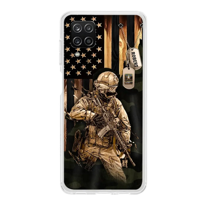 Custom Personalized Veteran iPhone/ Samsung Phone Case - Gift Idea For Veteran