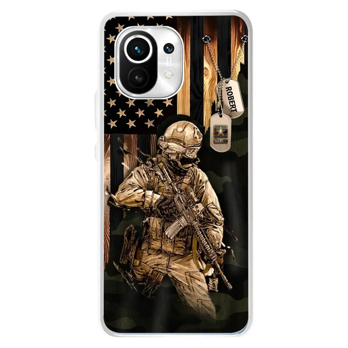 Custom Personalized Veteran Xiaomi/ Oppo/ Huawei Phone Case - Gift Idea For Veteran