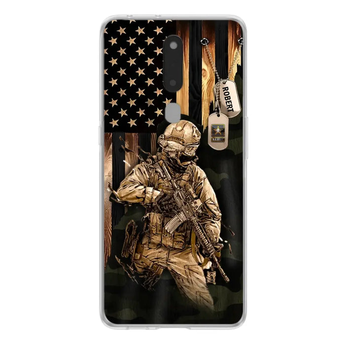 Custom Personalized Veteran Xiaomi/ Oppo/ Huawei Phone Case - Gift Idea For Veteran