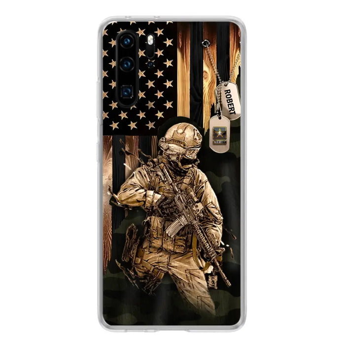 Custom Personalized Veteran Xiaomi/ Oppo/ Huawei Phone Case - Gift Idea For Veteran