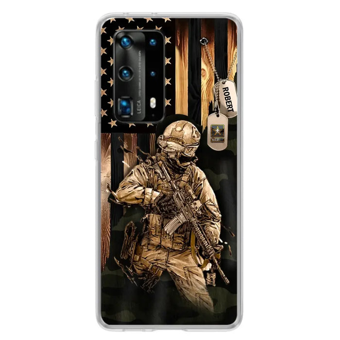 Custom Personalized Veteran Xiaomi/ Oppo/ Huawei Phone Case - Gift Idea For Veteran