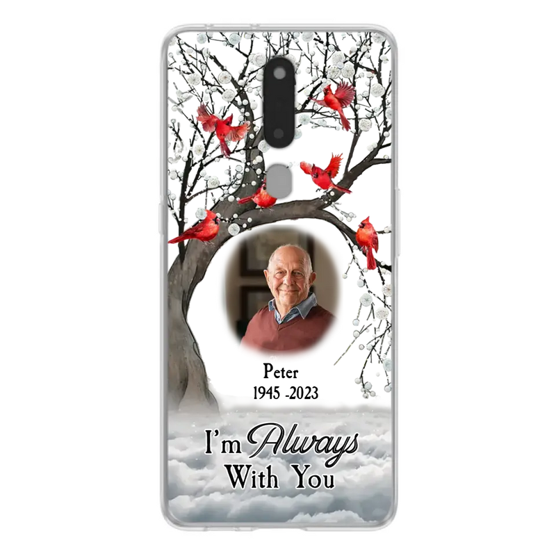 Custom Personalized Memorial Photo Phone Case - Upload Photo - Memorial Gift Idea For Family Member - I'm Always With You - Case For Xiaomi/ Oppo/ Huawei